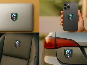 BMW Business Labels Stickers High Quality Pro Minimal